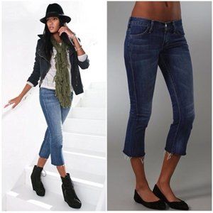 NWOT Textile Elizabeth & James Joni Cropped Jeans